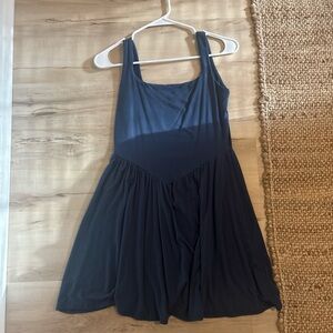 See You Monday Navy Blue Mini Dress